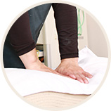 状態の説明と施術